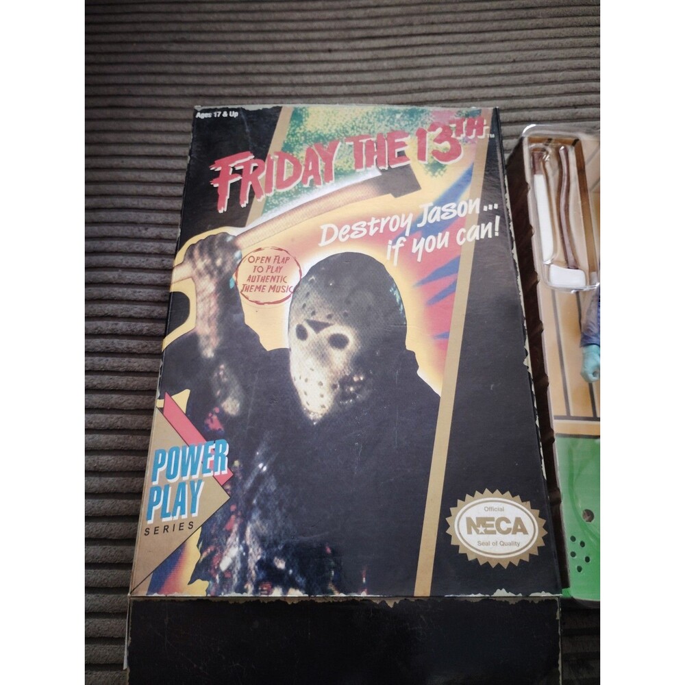NECA Friday The 13th NES Power Play Series Floating Head Figure